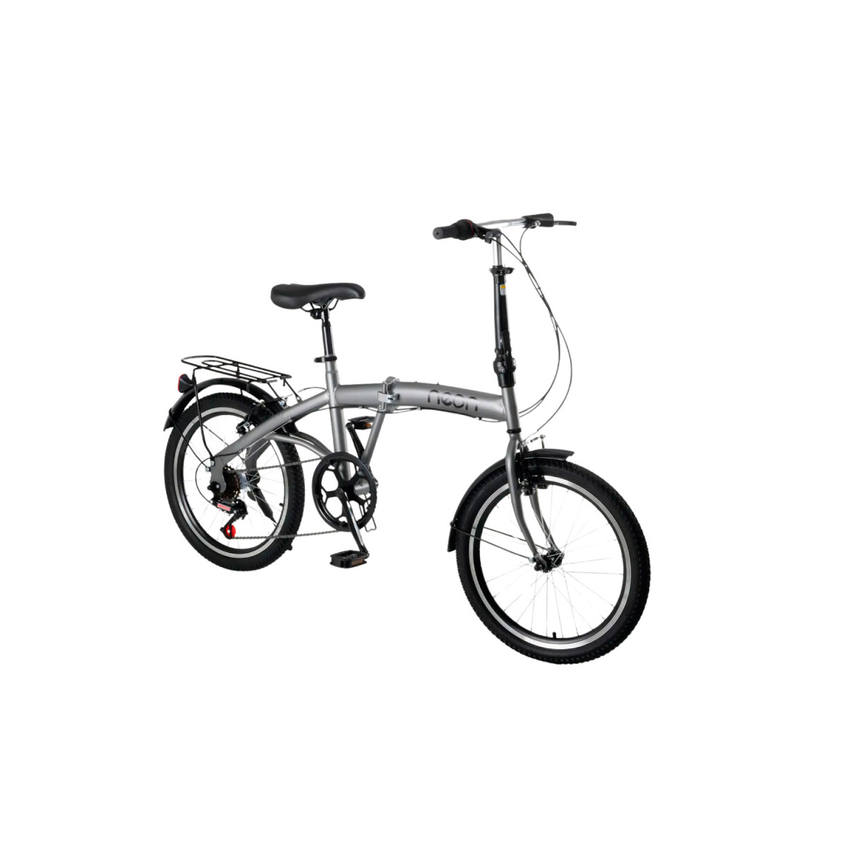 Bicicleta Plegable Rodado 20 Shimano Parrilla - Olive 