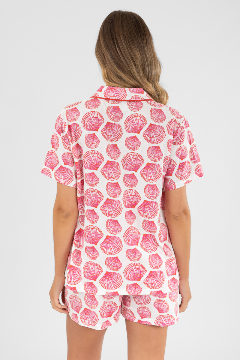 Pijama shell americano Rosado