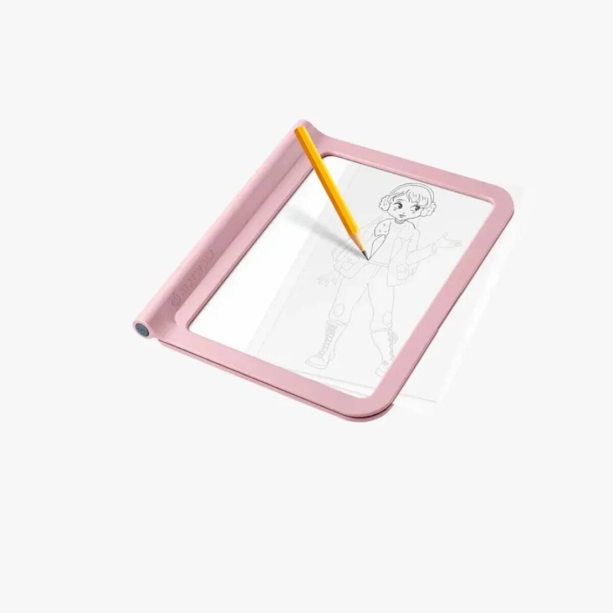Pizarra Kidywolf con Luz Led - Rosa 