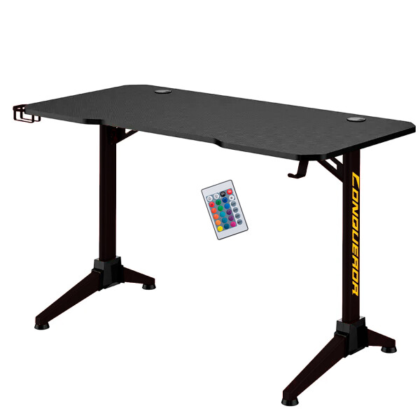 Escritorio Gamer Rgb Brateck Gmd03-1 ESCRITORIO GAMER BRATECK GMD03