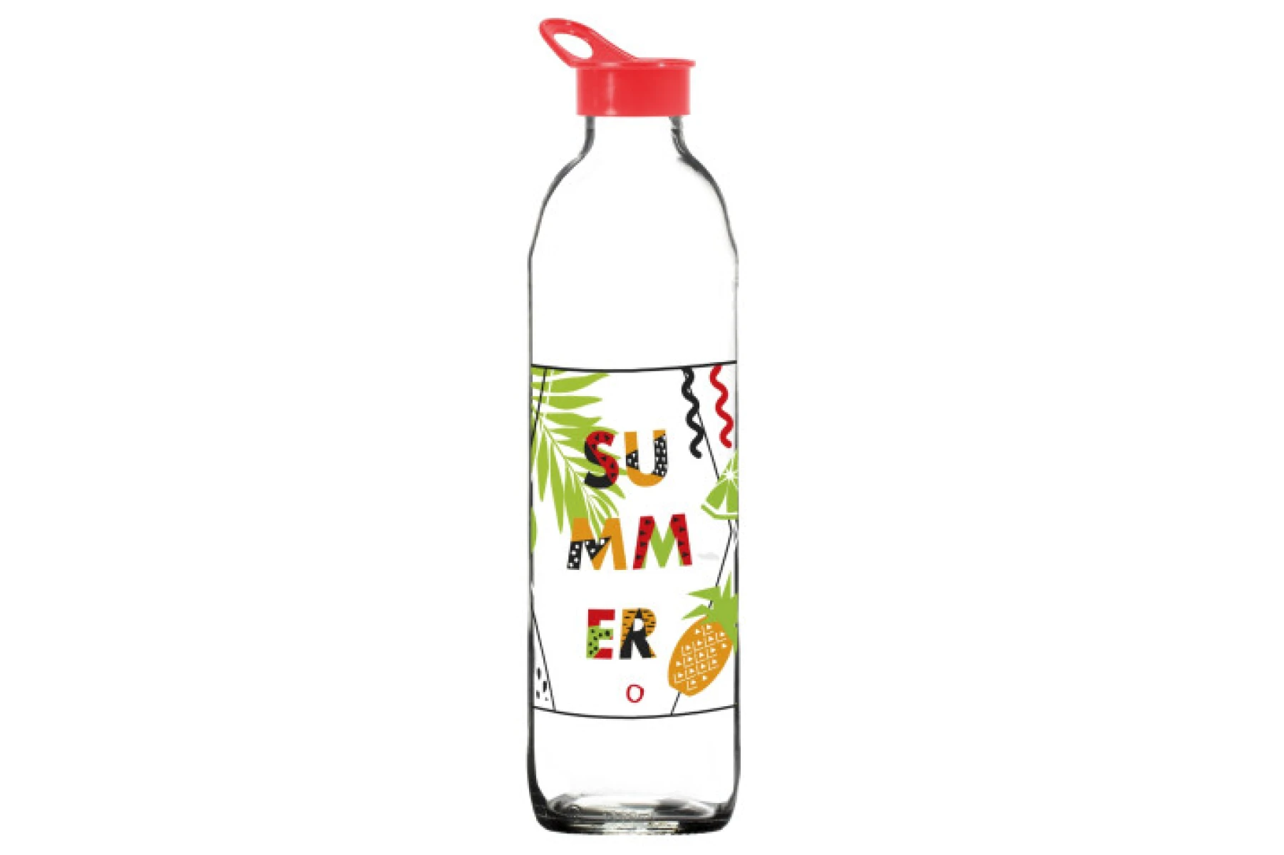 BOTELLA HEREVIN 1LT DECORADA LINEA SUMMER 