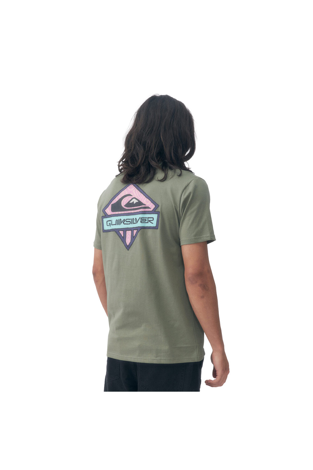 Quiksilver Remera CRYSTAL JET Hombre - Verde Verde