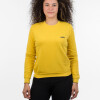 Buzo Algodón Diadora Mujer Mostaza