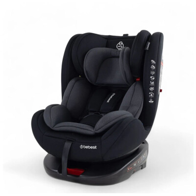 Silla de auto Bebesit Saturn Giro 360º Grey Silla de auto Bebesit Saturn Giro 360º Grey