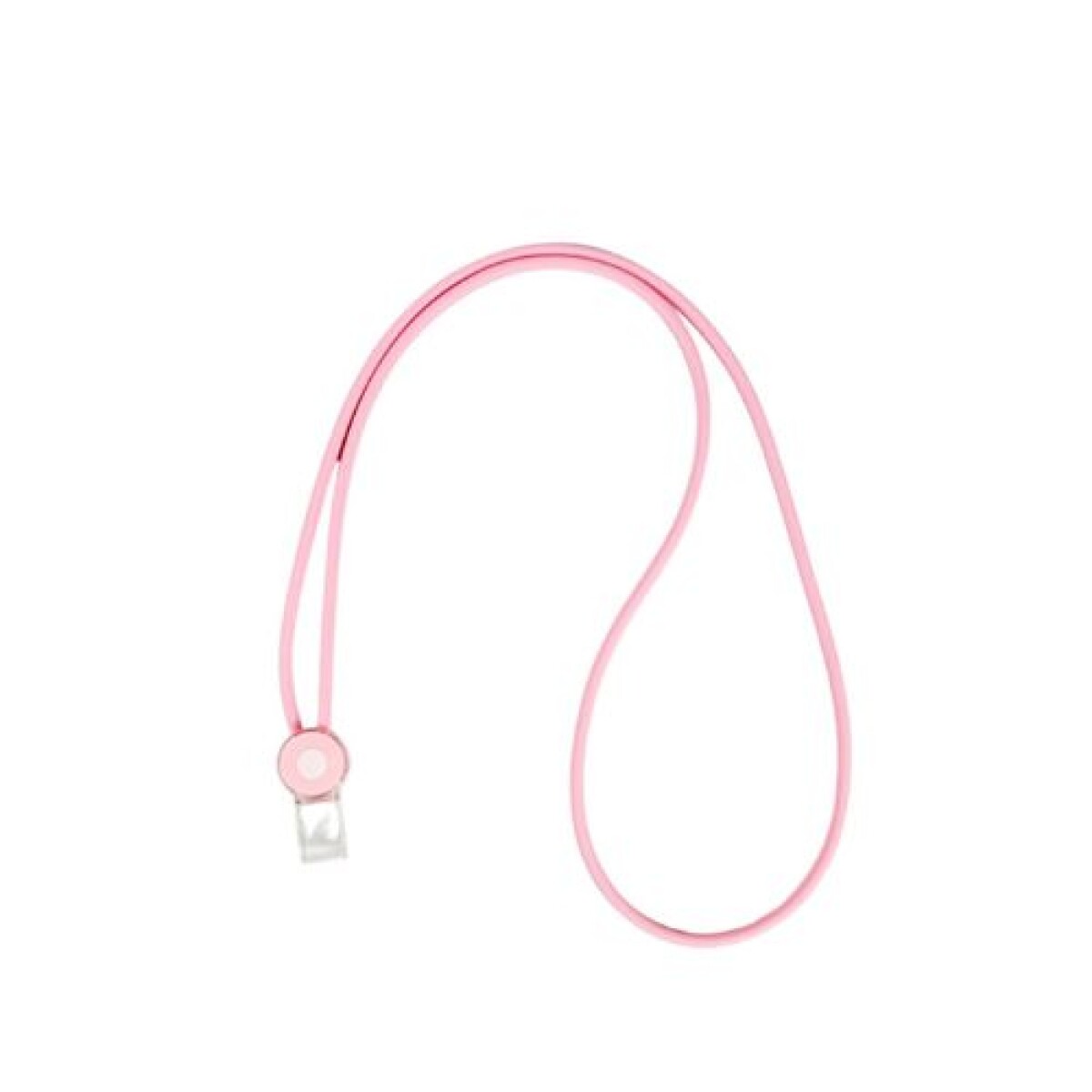 Cordón De Silicona Para Tarjetero - Rosado 
