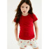 CAMISETA MM FEM VERMELHO ESCURO