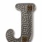 Letras Plata y Oro J