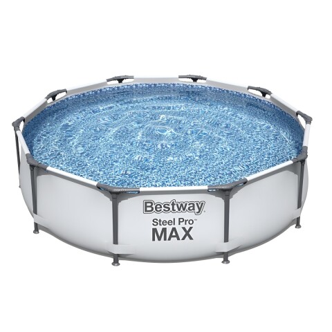 Piscina estructural Bestway Steel Pro Max 56408 x 305 m de ancho x 305 cm de diámetro Piscina Estructural Bestway Steel Pro Max 56408 X 305 M De Ancho X 305 Cm De Diámetro