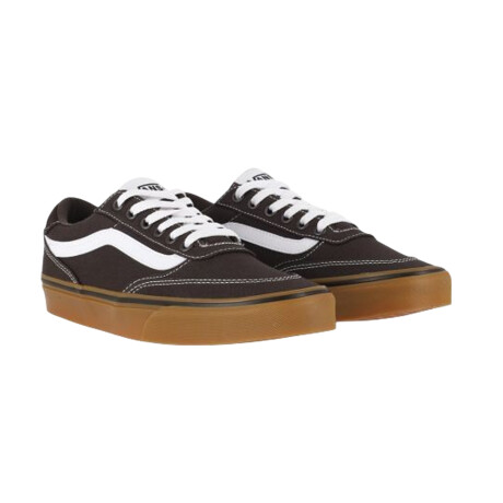 VANS BROOKLYN LS DARK BROWN