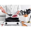 Set De Menage, 11 Utensillos De Cocina Con Soporte GRIS