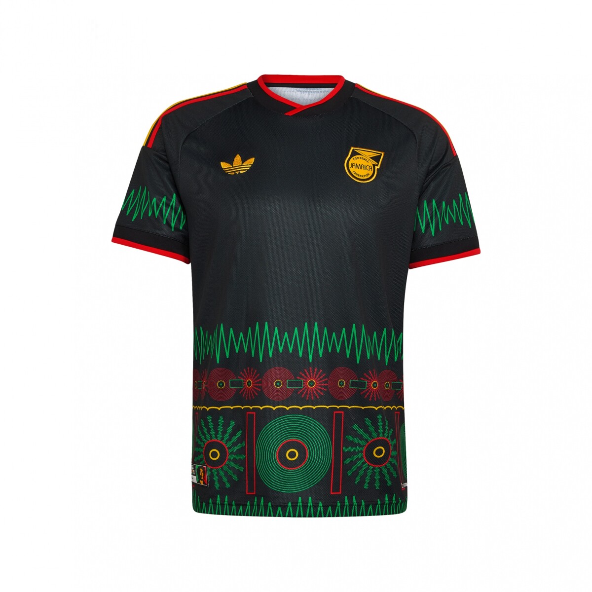 CAMISETA adidas JAMAICA 26 X BOB MARLEY AWAY 