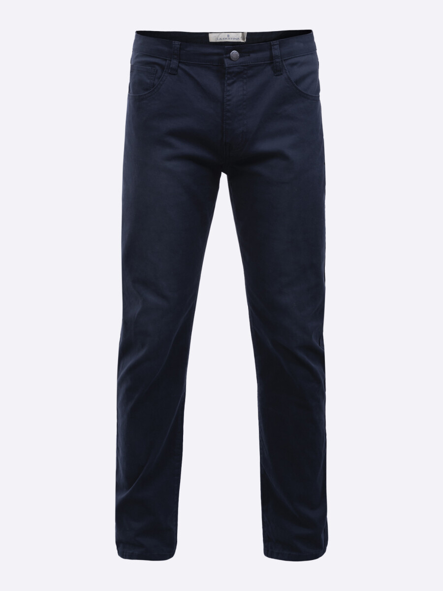 Pantalon slim - azul 