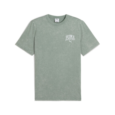 PUMA CLASS Washed Tee 68464030 Verde