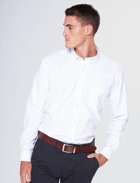 CAMISA OXFORD Blanco