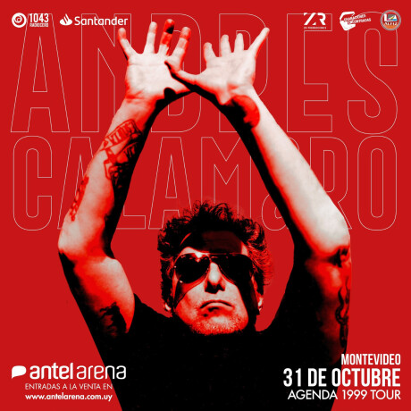 Entrada Concierto Andrés Calamaro Agenda 1999 Tour Sector I