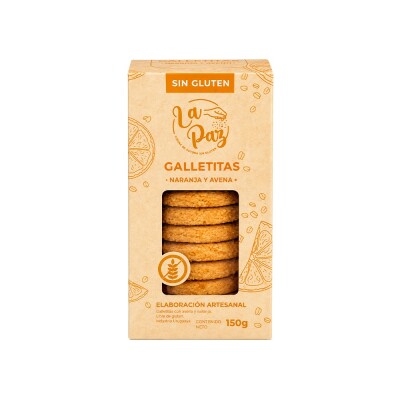 Galletas de naranja s/gluten La Paz Galletas La Paz Naranja S/g