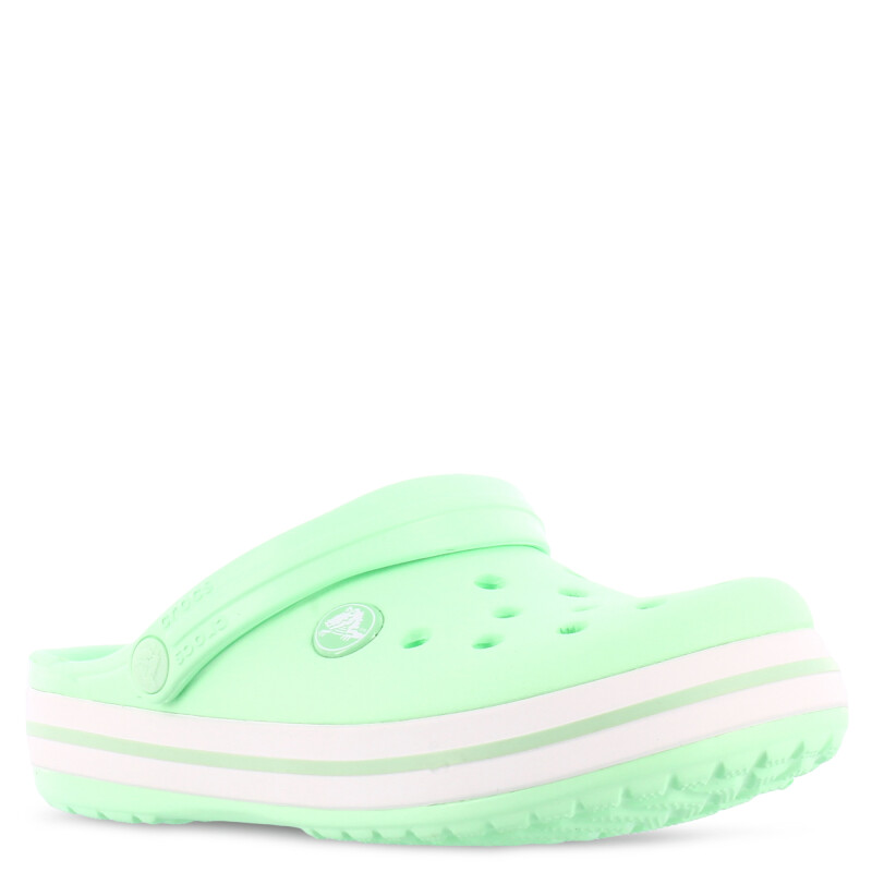 Zuecos Infantiles Crocs Crocband Clog Verde Menta