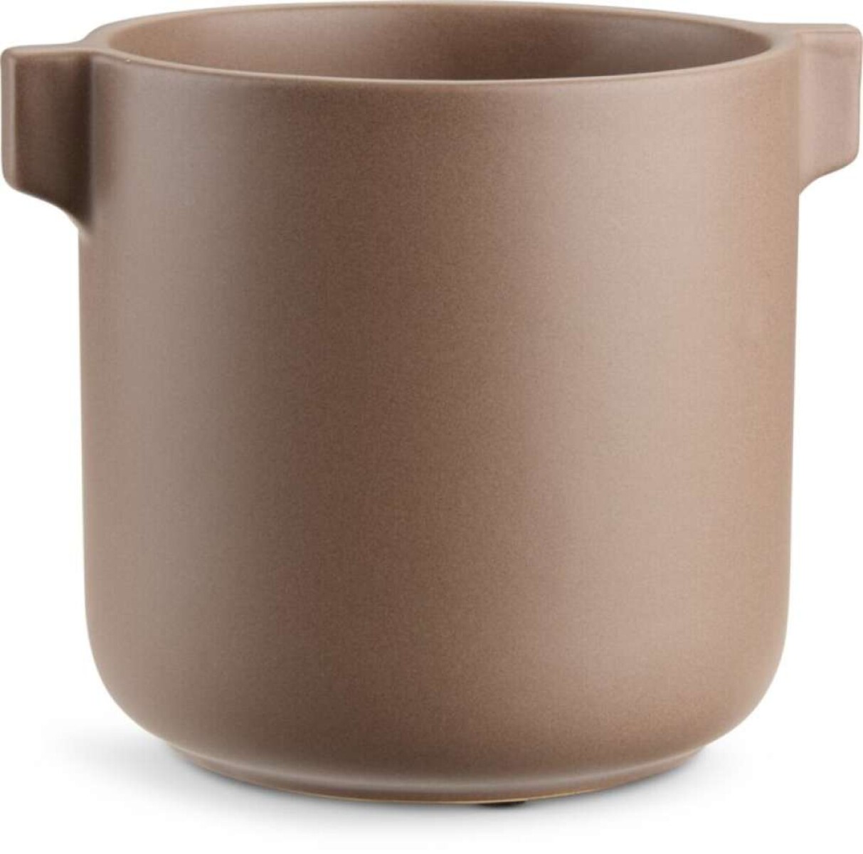 Maceta ROBIN Ø13xH13cm arena oscuro - Arena oscuro 