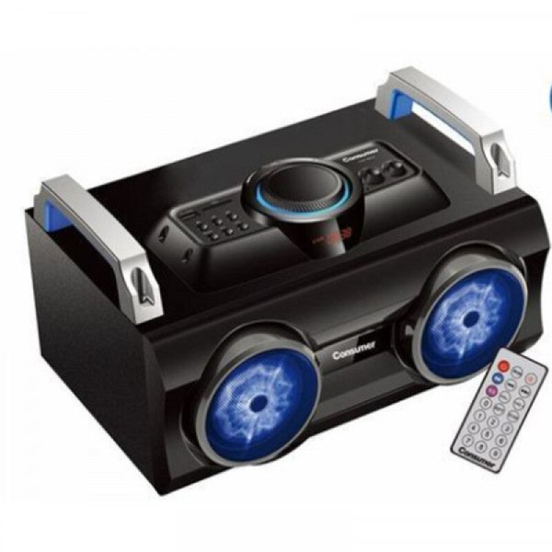 Minicomponente consumer Crm Box 500W Bluet/Luz Led Minicomponente consumer Crm Box 500W Bluet/Luz Led