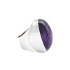 Anillo Oval-Plata 925-Piedra amatista imperial-AN3280 conpiedra