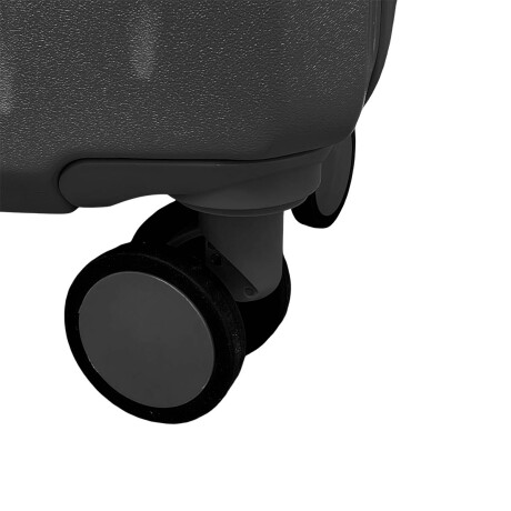 Set X3 Valijas Rígidas Viaje Livianas Carry + 14+ 24 Negro