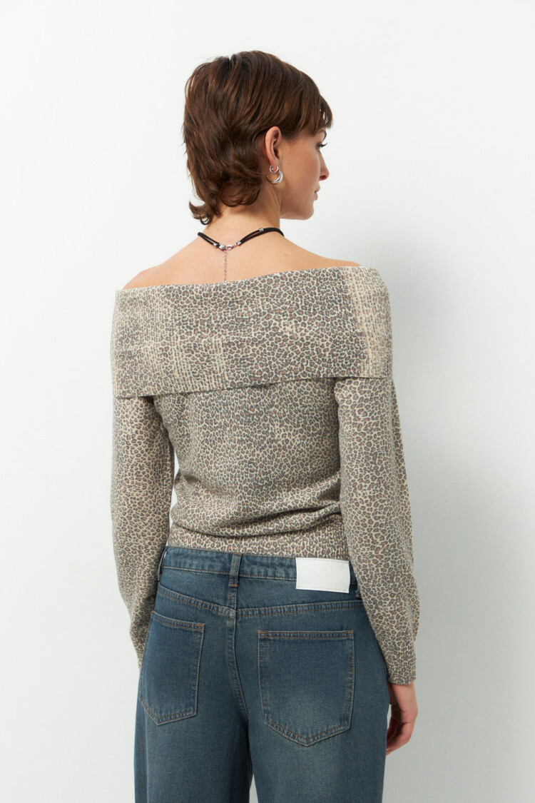 SWEATER ANIMALIA Animal Print