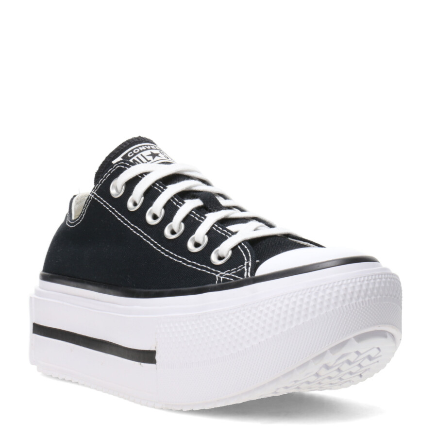 Championes de Mujer Converse Lift Double Stack &lt;span&gt;Negro - Blanco&lt;/span&gt;