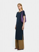 Vestido Midi Liso negro