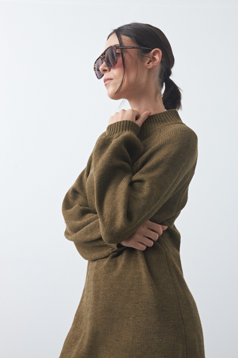 VESTIDO TRIXIE Verde Musgo