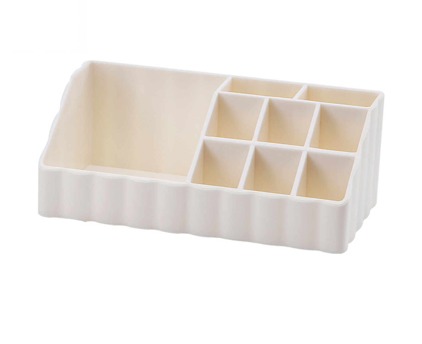 Organizador maquillaje - beige 