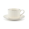 TAZA C/PLATITO BLANCO 200ML Unica