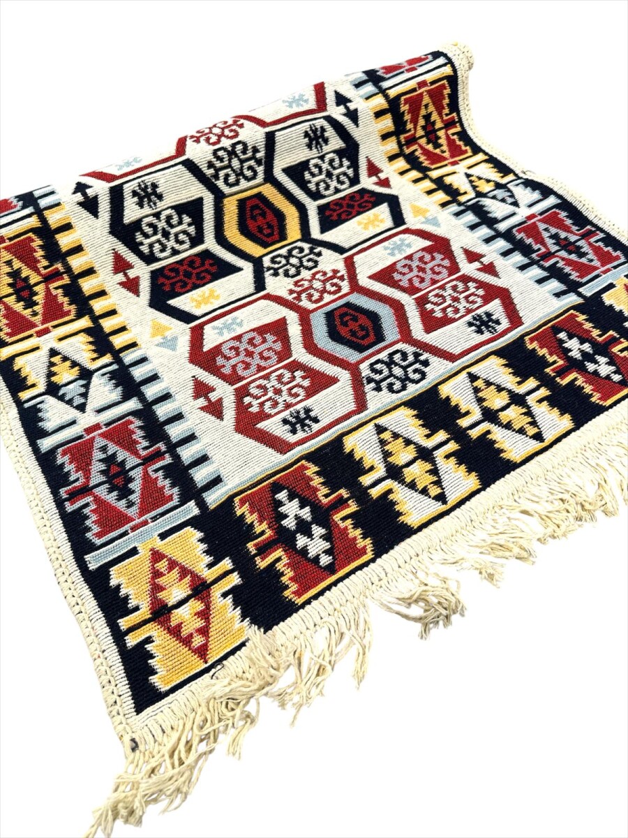 Alfombra boho 90x60 cm 2 