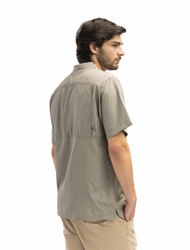 Camisa Forum M/C Noronia Kaki