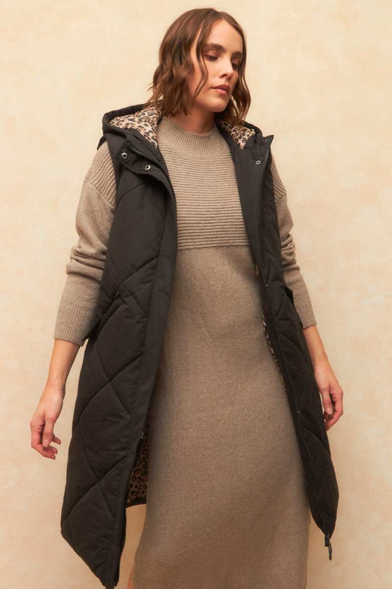 CHALECO MUJER ALLIE CHALECO ROWYN Negro