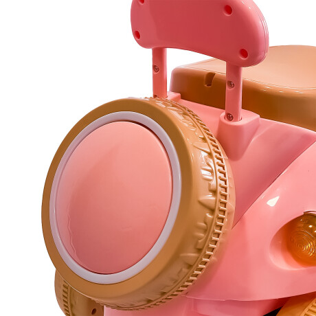Triciclo Eléctrico Infantil Moto Para Niños A Batería Rosa Pastel