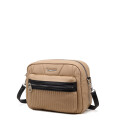 Cartera Las Oreiro Bandolera Morral Beige