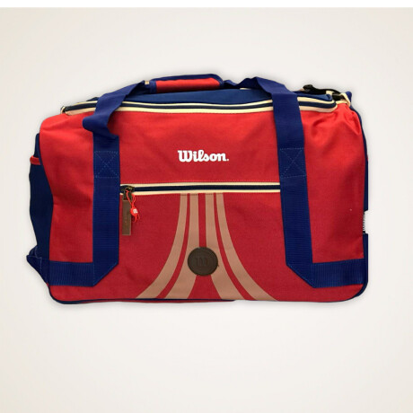 Bolso deportivo Wilson Rojo