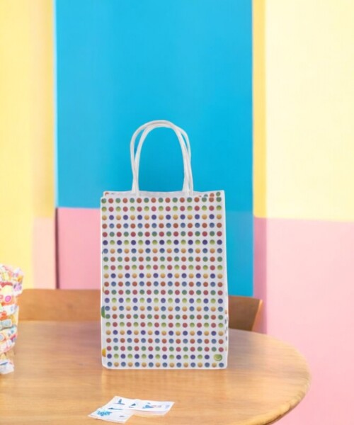 Bolsa fantasia luna 14x08x20 cm Color dots