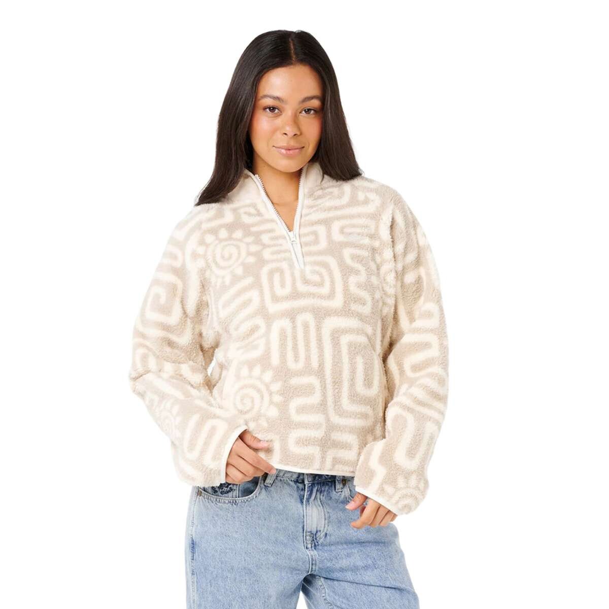 Buzo Rip Curl - Sunset Luau 1/4 Zip Polar Flee 