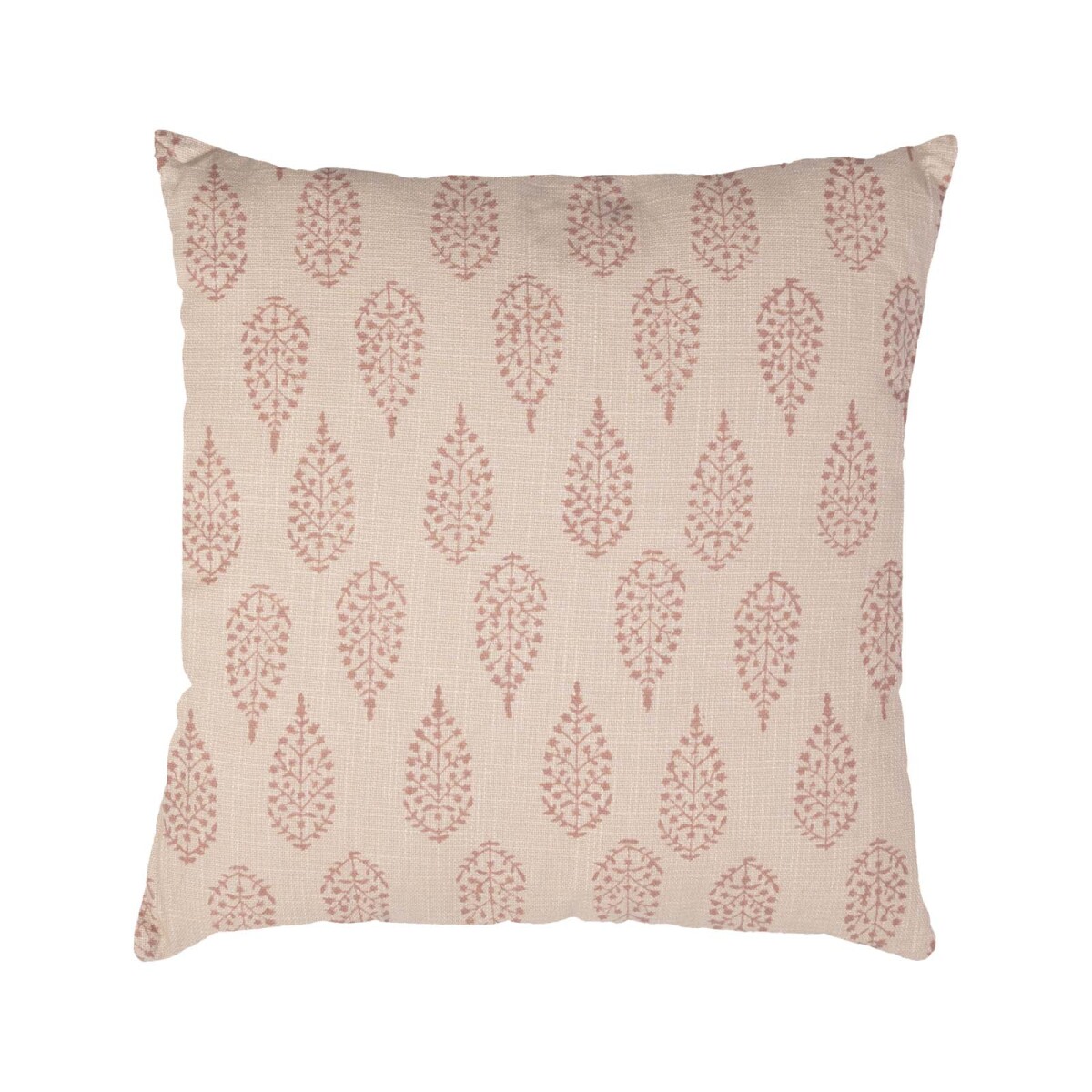 ALMOHADÓN ESTELLA 45*45 - ALGODON BEIGE/TAUPE 