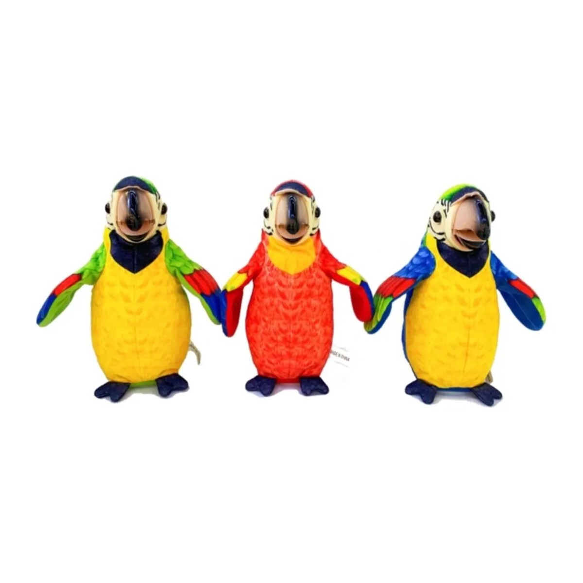 Peluche Loro Bailarín y Parlanchín Que Canta y Baila 