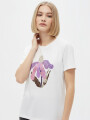 Remera Violeta Estampado 7