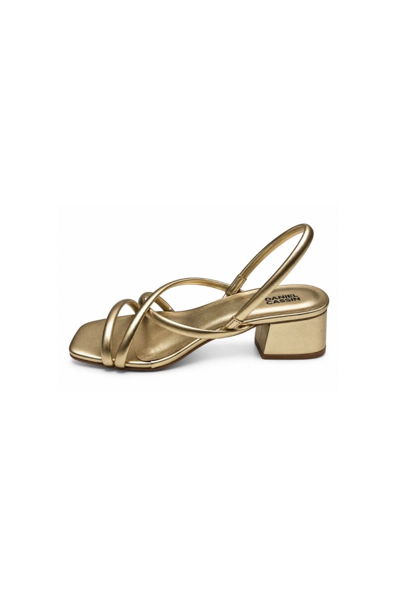SANDALIA LOMER Dorado