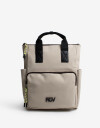 Mochilas Urbanas Engomado Mochila Rue Du Voyage - Blanco Crudo