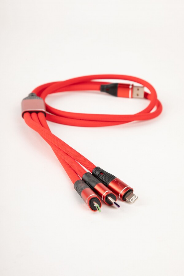 CABLE PARA CELULAR TRIPLE VARIOS