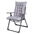 SILLA PLEGABLE CON ALMOHADON - GRIS/NEGRA SILLA PLEGABLE CON ALMOHADON - GRIS/NEGRA