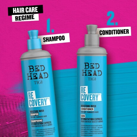 Combo Shampoo y Acondicionador Hidratante Tigi Bed Head Recovery 970ml c/u Combo Shampoo y Acondicionador Hidratante Tigi Bed Head Recovery 970ml c/u