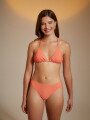 Top+bikini Twist Salmon