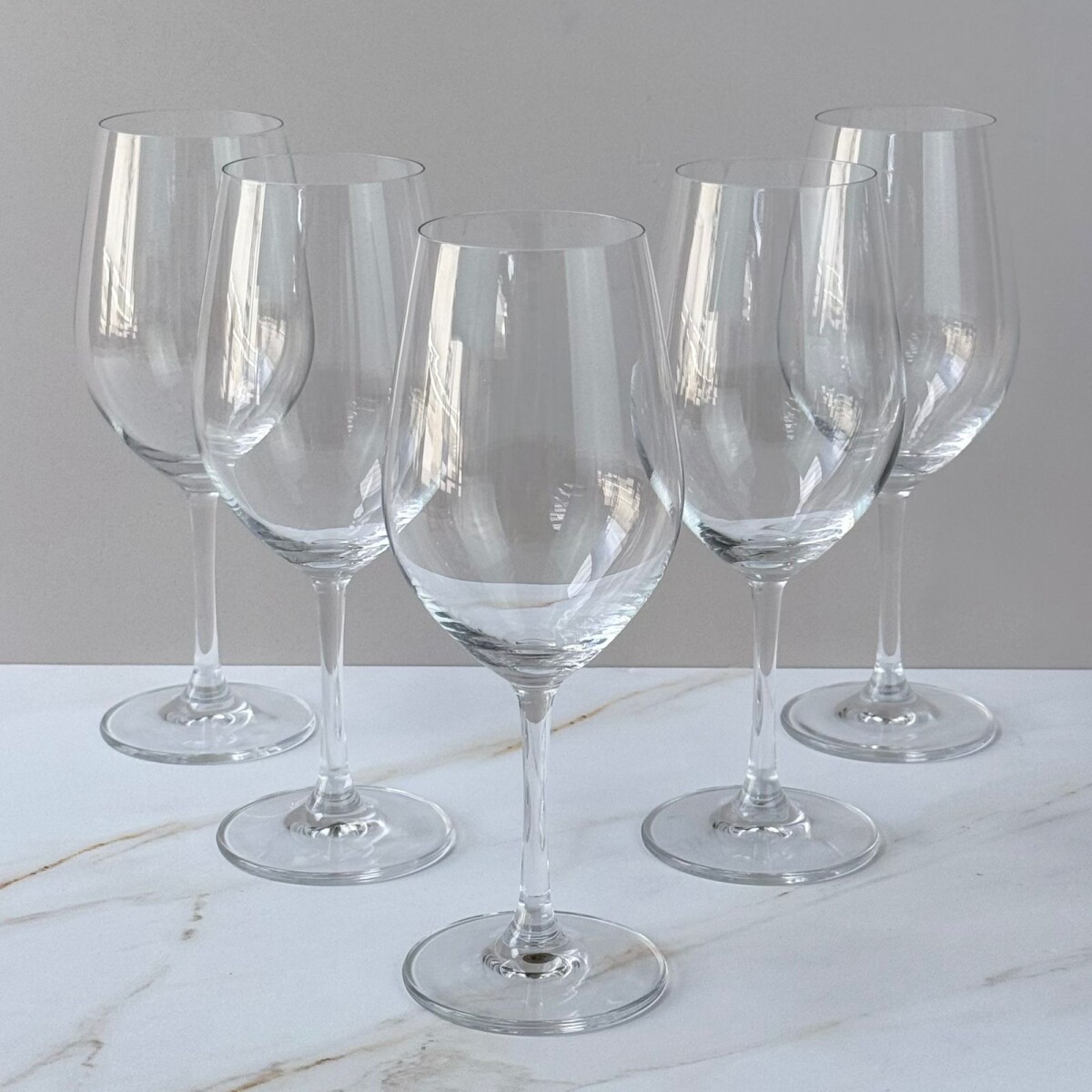 Juego de 6 Copas para Vino de Vidrio 779ML 