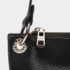 Mini bag Anya en cuero graneado Negro